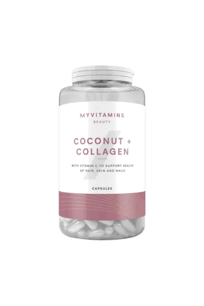 صد-در-صد-اورجینالتاریخ-انقضا-تا-۲-سال-دیگر-Coconut-&-Collagen-Capsules-Harness-your-beauty-from-within-with-our-blend-of-collagen--coconut-oil--and-vitamin-C.-مای-ویتامین-MYVITAMINS-مکمل-۱۸۰-تایی-نارگیل-+-کلاژن