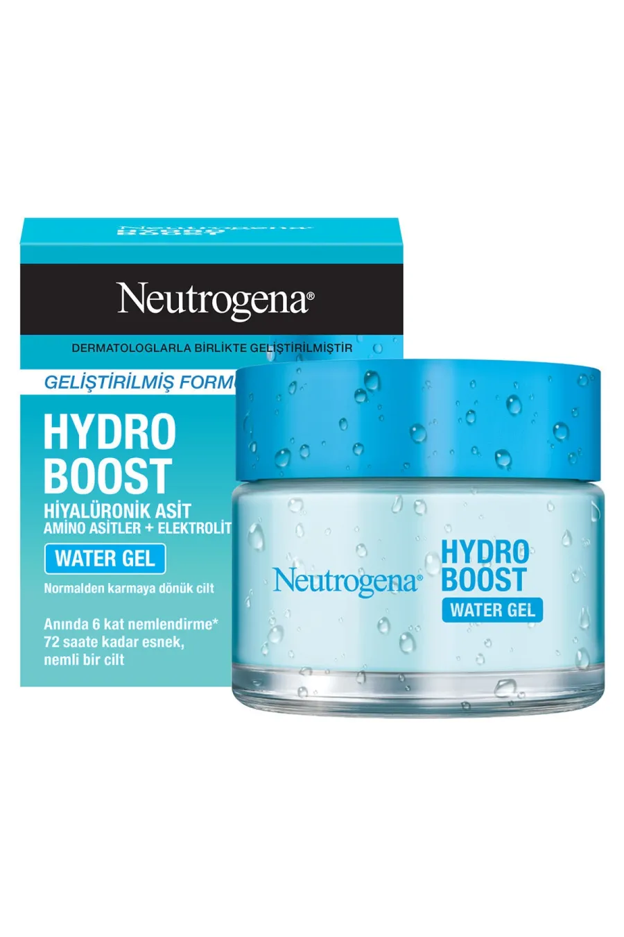 مناسب پوست های  مختلط و چربجلوگیری از مسدود شدن منافذ پوست Hydro Boost Water Gel نوتروژینا Neutrogena آبرسان واتر ژل با فرمول جدید Hydro Boost