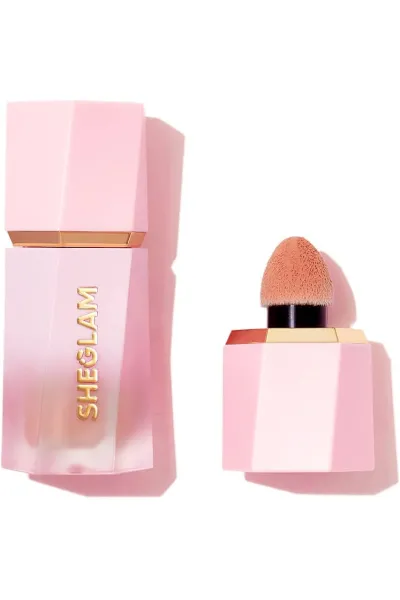 Color-Bloom-Liquid-Blush-Makeup-for-Cheeks-Matte-Finish---Hush-Hush-شیگلم-Sheglam-رژ-گونه-رنگ-Hush-hush