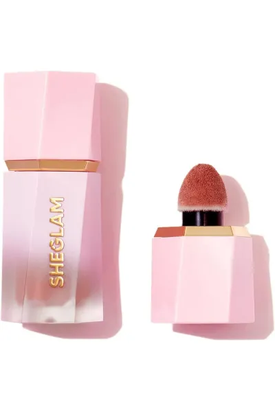 Color-Bloom-Dayglow-Liquid-Blush-Makeup-for-Cheeks-Shimmer-Finish---Risky-Business-شیگلم-Sheglam-رژگونه-رنگ-Risky-Business