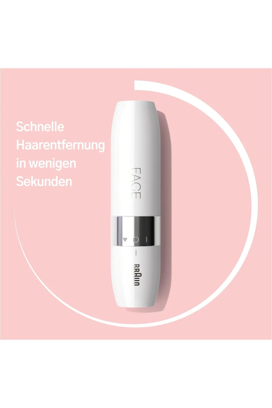 Mini Hair Remover  Electric Facial Hair Removal for Women  Quick & Gentle  Finishing Touch for Upper Lips  Chin & Cheeks  for Easier Makeup Application  Ideal for On The Go  with Smartlight براوون BRAUN موبر صورت