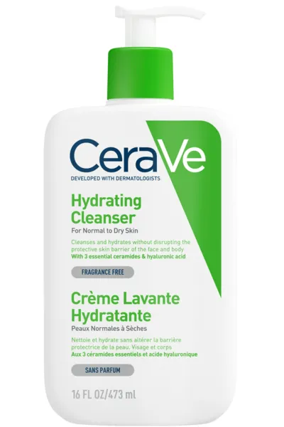 ژل-شستشو-هیدراتینگ-سراوی-CERAVE-حجم-۴۷۳-میل-مدل-HYDRATING-CLEANSERایده-آل-برای-پوست-نرمال-تا-خشک-و-حتی-پوست-حساس-and-3-Essential-Ceramides-for-Normal-to-Dry-Skin-473ml-سراوی-CeraVe-ژل-شوینده-آبرسان-۴۷۳-میل