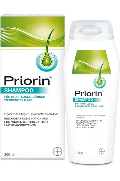 Shampoo-200-ml-پریون-Priorin-شامپو-کنترل-ریزش-و-رویش-مجدد-مو