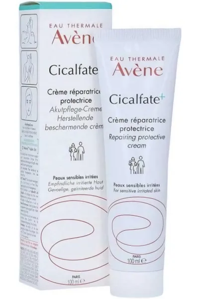 Cicalfate+-Repairing-protective-Cream-100ml-اون-Avene-کرم-ترمیم-کننده-پوست-سیکالفیت-پلاس-۱۰۰-میل